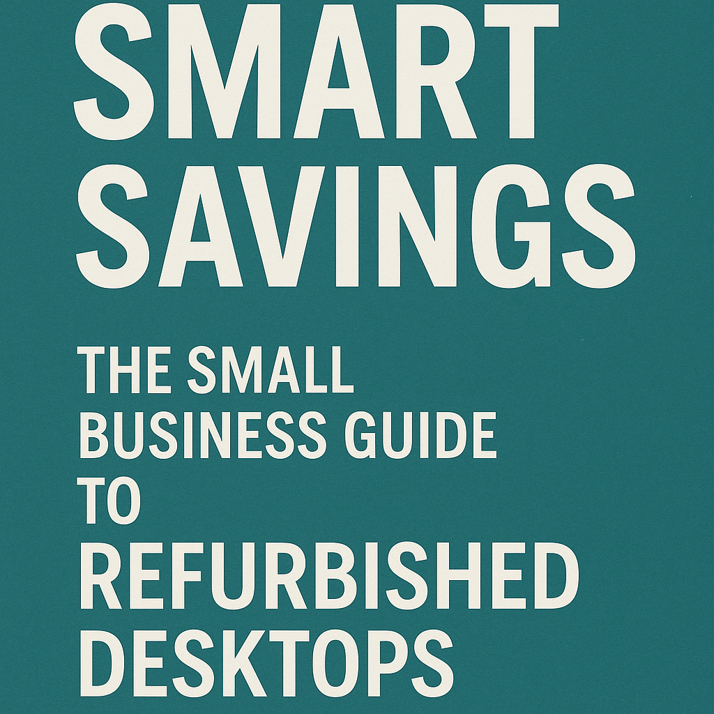 Smart Savings: The Small Business Guide to Refurbished Desktops